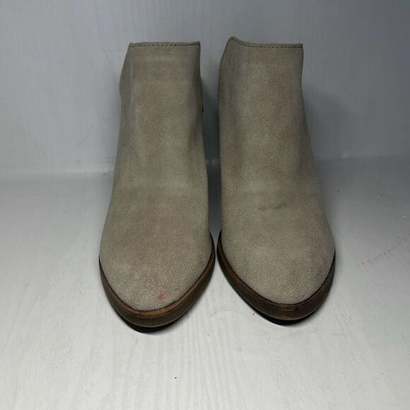 Dolce Vita Selene Boot Mule, Women's Size 6.5 M, Dark Taupe Suede MSRP $149.95 - Picture 2 of 10